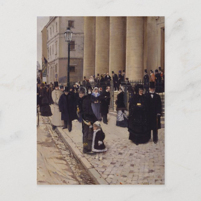 Artist Jean Beraud Vykort (Framsida)