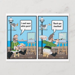 ARTIST JOKE. VYKORT