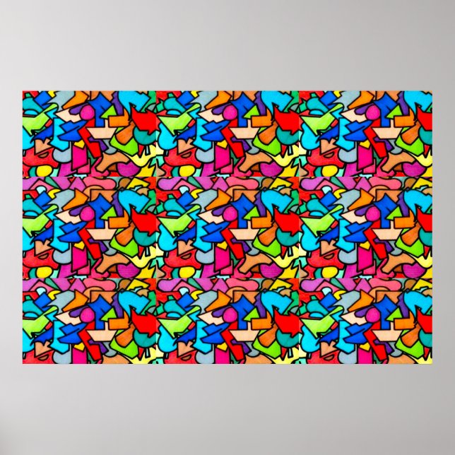 ARTIST METRO ONE POSTER SKRIV UT FRÅN ORIGINAL (Framsidan)