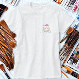 Artist Monogram Studenten T Shirt