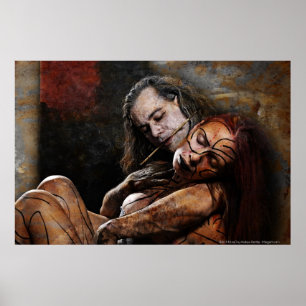 "Artist & Muse" av Andrew Gettler Poster