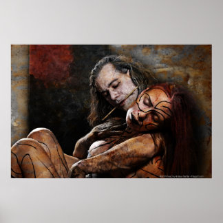 "Artist & Muse" av Andrew Gettler Poster