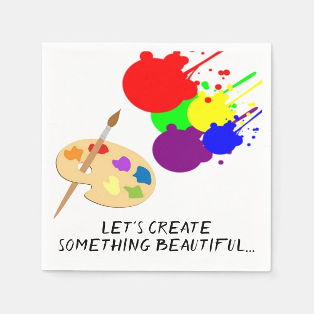 Artist Napkins Pappersservett (Framsidan)