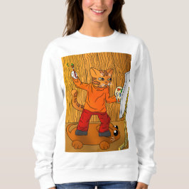 Artist Painter Cat T Shirt