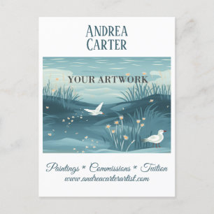Artist Painter Promotional Vykort