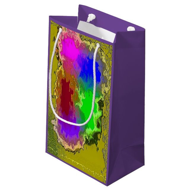 "Artist Palette" - liten glatt gipsruta (Baksidan Vinklad)