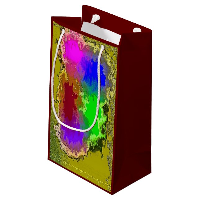 "Artist Palette" - liten glatt gipsruta (Baksidan Vinklad)