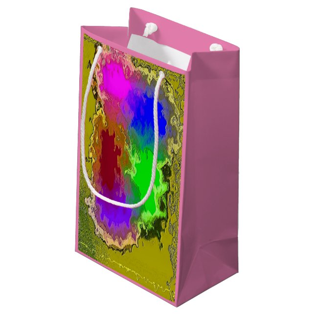 "Artist Palette" - liten glatt gipsruta (Baksidan Vinklad)