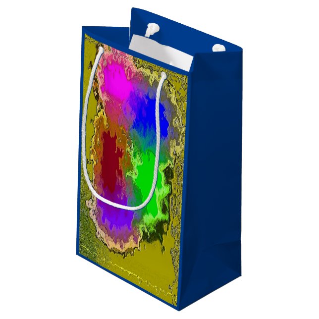 "Artist Palette" - liten glatt gipsruta (Baksidan Vinklad)