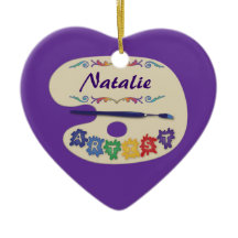 Artist Palette på Lila Ornament