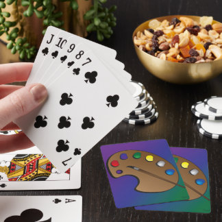 Artist Palette Theckard Uppspelningskort Casinokort