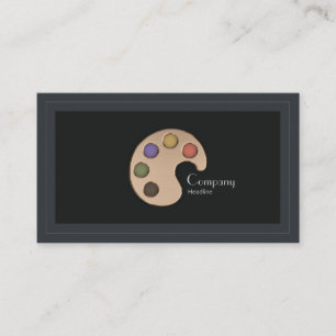 Artist Palette Visitkort