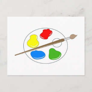Artist Palette Vykort