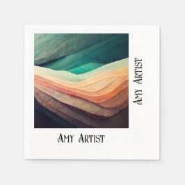 Artist Promotional Art Reception Pappersservett