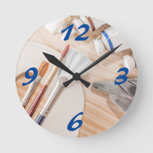 Artist Round Clock Rund Klocka