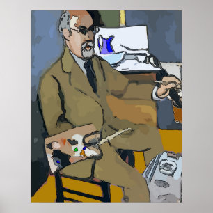 Artist Självporträtt Poster