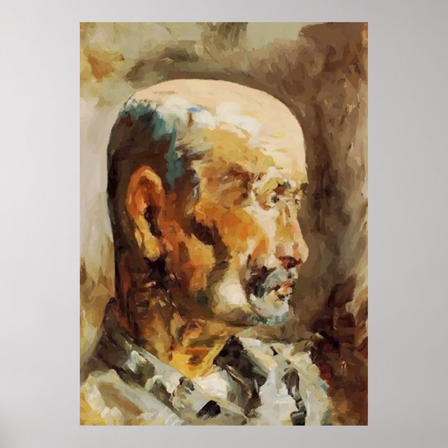 Artist Självporträtt Poster (Framsidan)