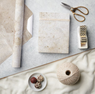 Artist Studio Grunge Antique Beige Parchment Pappe Presentpapper