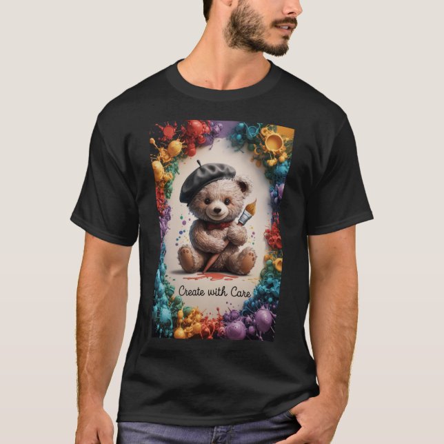 Artist Teddy T Shirt (Framsida)