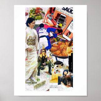 Artista surdo, arte feita á mão, desenhos. poster