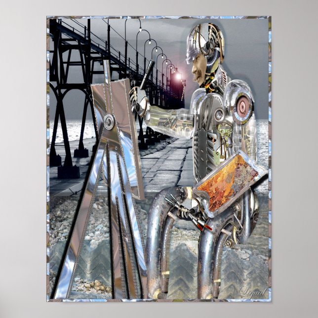 Artisten (skriv ut) poster (Framsidan)