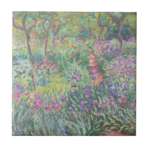 "ARTISTENS GARDEN" MONET FINE ART CERAMIC TILE KAKELPLATTA