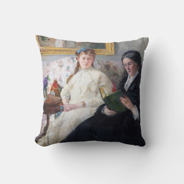 Artistens mor och syster, Berthe Morisot Kudde (Framsida)