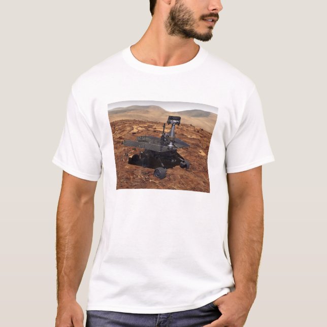 Artister återgivning av Mars Rover 2 Tee Shirt (Framsida)