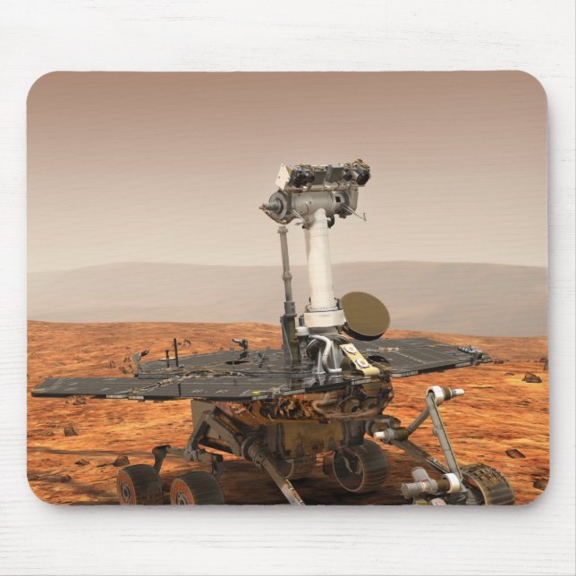 Artister återgivning av Mars Rover Musmatta (Framsidan)