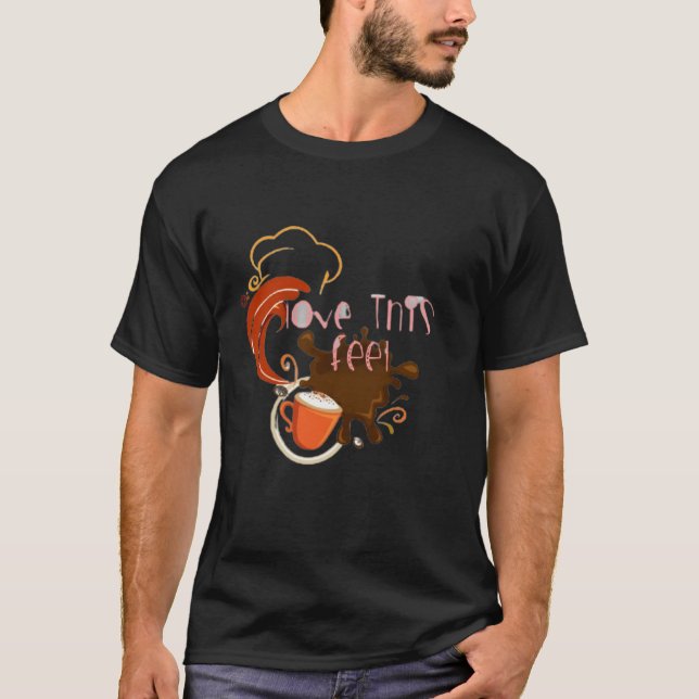 Artister i Rörelse: Unik T-shirt-design" T Shirt (Framsida)