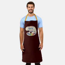Artister Palette Painting Smock Apron