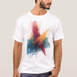 Artistic Abstract Crewneck T Shirt