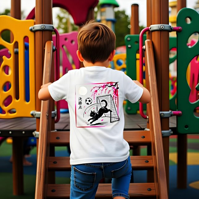 Artistic Cherry Blossom Cat Soccer For Japanese Ar T Shirt (Skapare uppladdad)