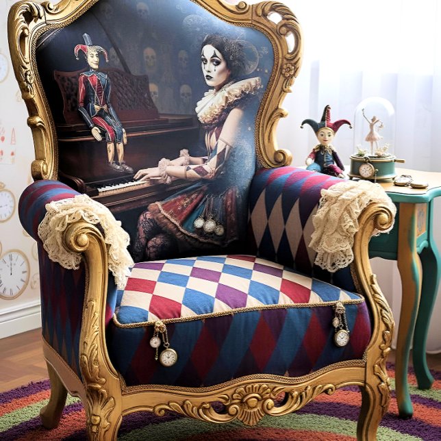Artistic Fabric Panel Darc Romantic  Tyg (Skapare uppladdad)