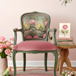 Artistic Fabric Panel Parrots Tyg