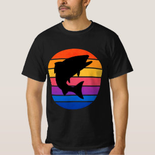 "Artistic Fish Illustration T-Shirt - Nature-Inspi