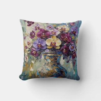 Artistic Flower Design Kudde