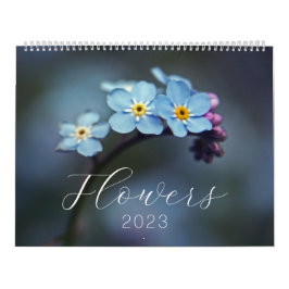 Artistic Flowers Photography 2023 Calendar Kalender