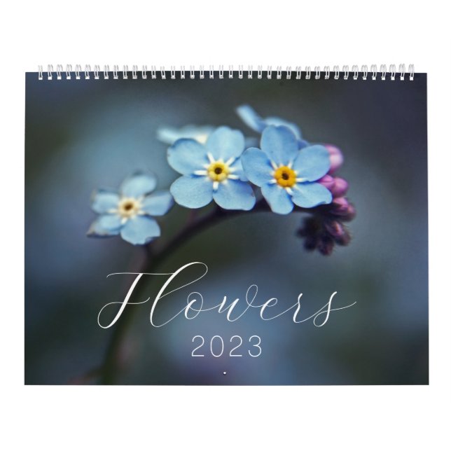 Artistic Flowers Photography 2023 Calendar Kalender (Omslag)