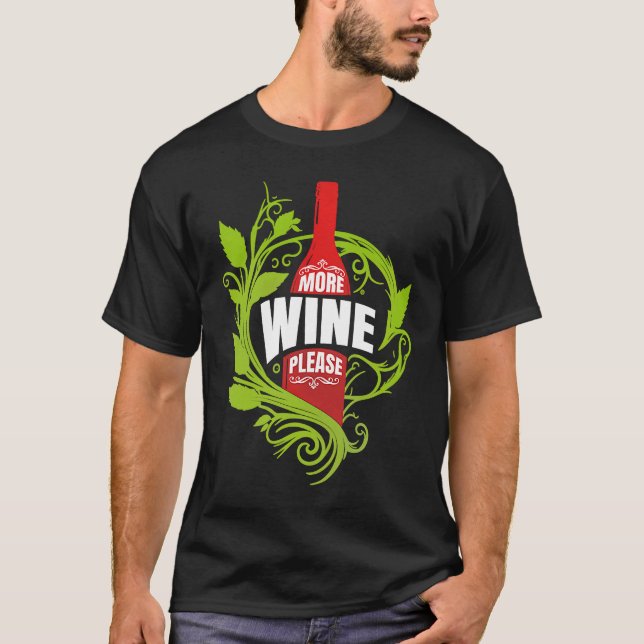 Artistic Gatherings Of Lovable Wine Humorous Quote T Shirt (Framsida)