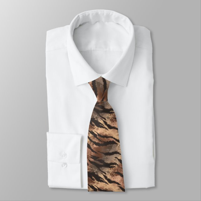 Artistic Groomsman Gift Tiger Print Slips (Bunden)