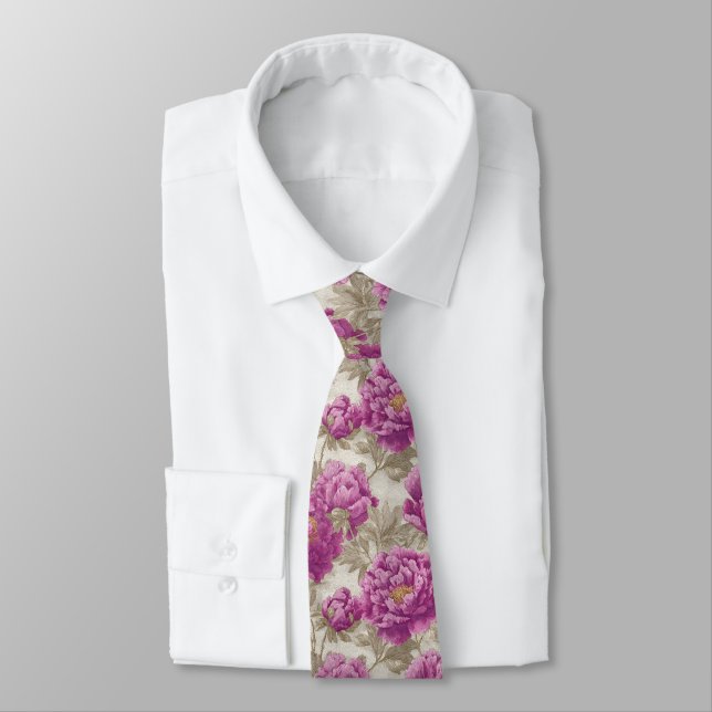 Artistic Groomsmen Peonies Flower Slips (Bunden)