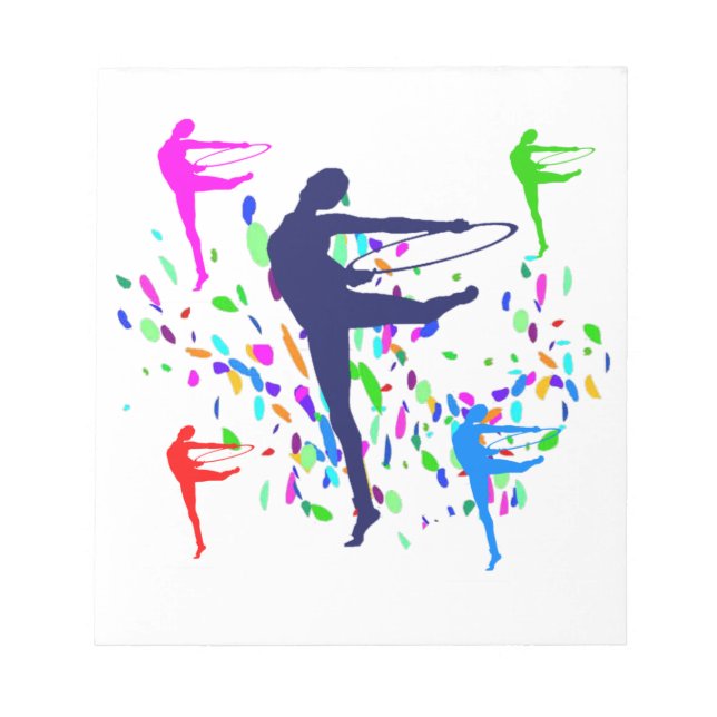 ARTISTIC GYMNASTIC ANTECKNINGSBLOCK (Framsida)