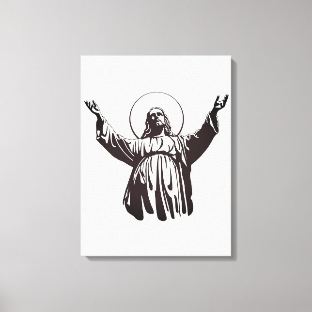 ARTISTIC JESUS CHRIST CANVASTRYCK (Framsida)