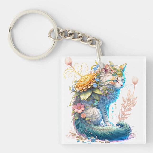 Artistic Majestic Kitty Cat Illustration (Framsidan)