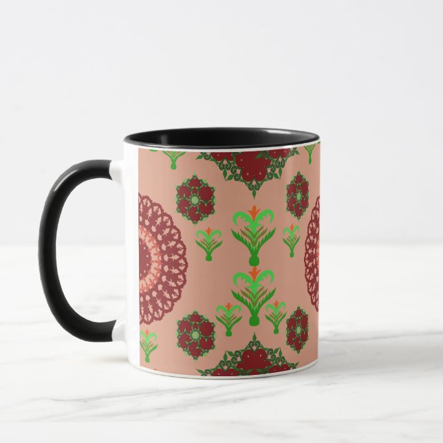 Artistic Pattern Coffee Mug – Stylish Kitchenware  Mugg (Vänster)