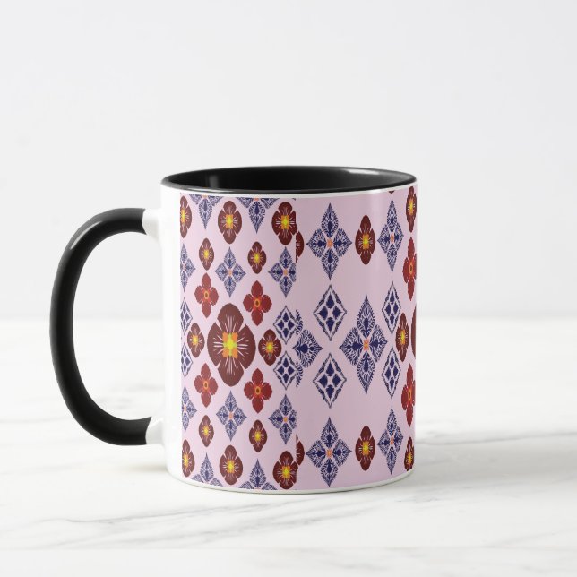 Artistic Pattern Coffee Mug – Stylish Kitchenware  Mugg (Vänster)
