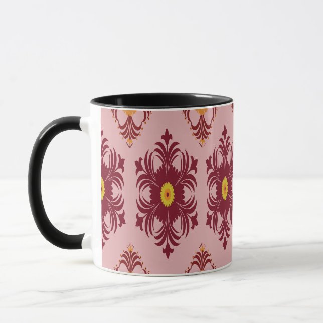 Artistic Pattern Coffee Mug – Stylish Kitchenware  Mugg (Vänster)