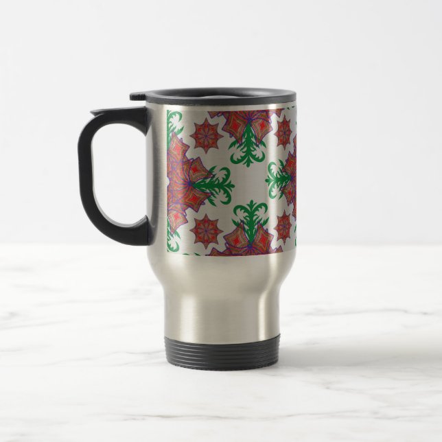Artistic Pattern Coffee Mug – Stylish Kitchenware  Resemugg (Vänster)