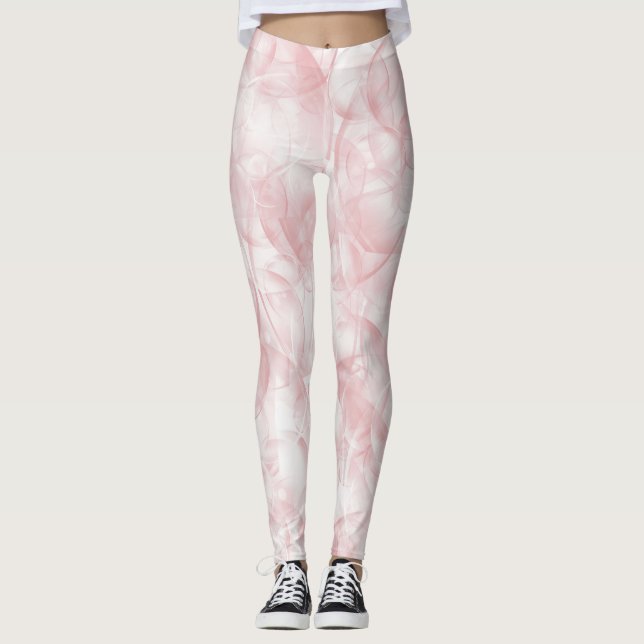 Artistic Pink  Leggings (Framsida)